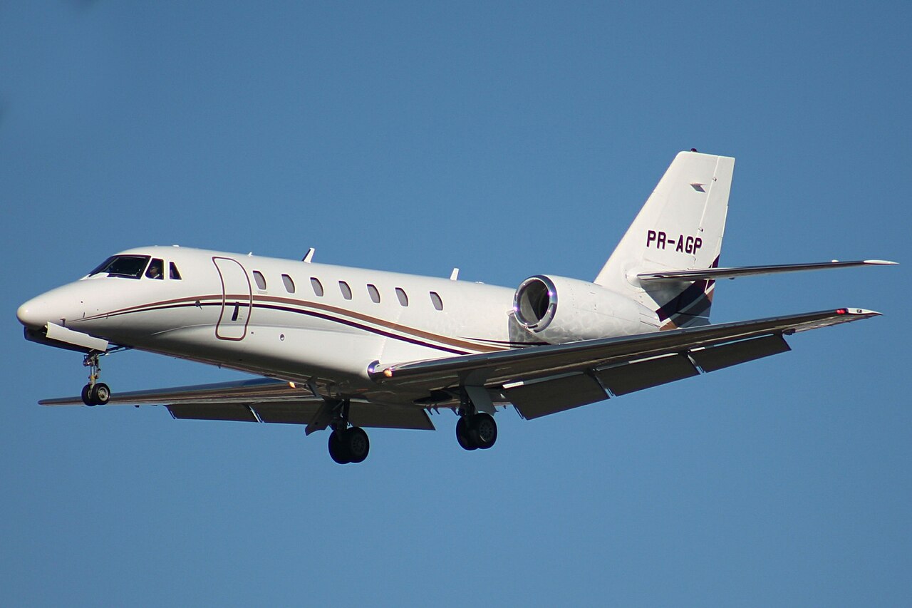 Cessna Citation Sovereign — Cessna Citation Sovereign Rafael Luiz (14725958464).jpg
