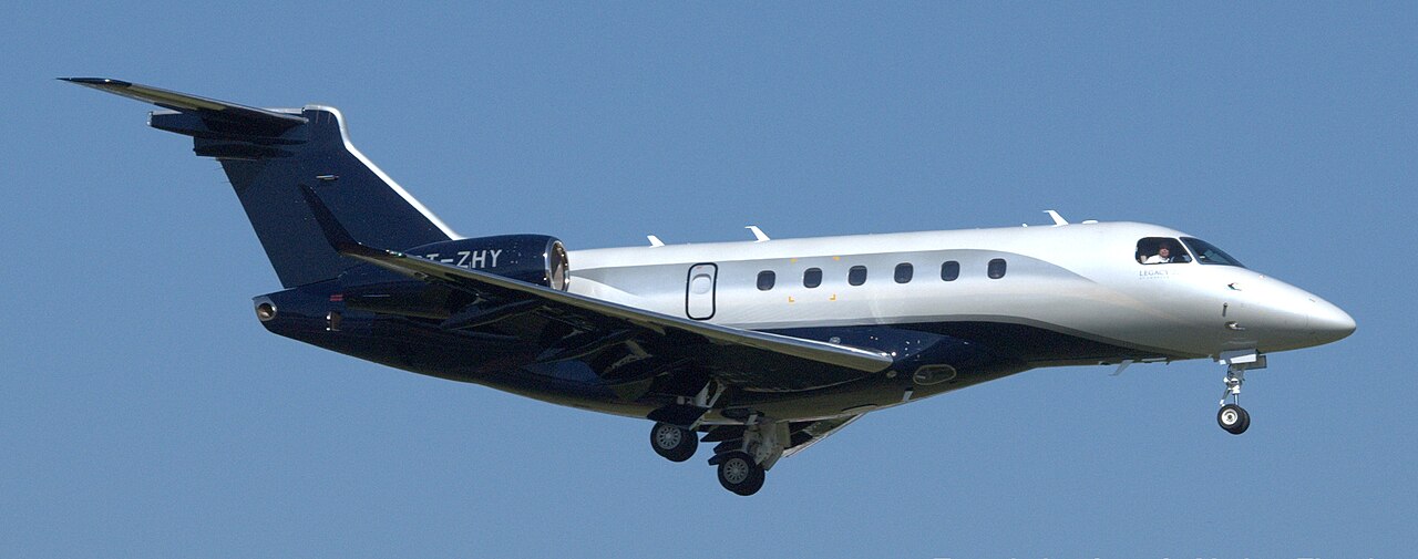 Embraer Legacy 500 — PT-ZHY Embraer EMB550 Legacy500 E550 (14272527752).jpg