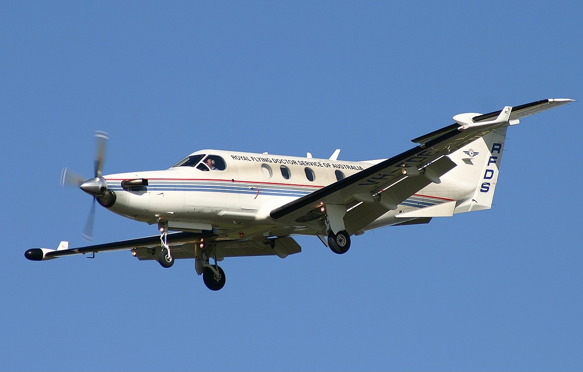 Pilatus PC-12 — Pilatus PC-12-45, Royal Flying Doctor Service AN0636290.jpg